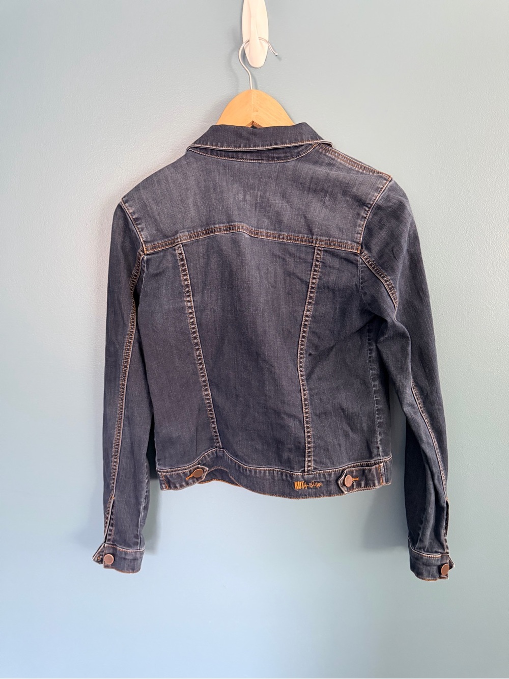 Kut from the Kloth Blue Jean Denim Jacket Small - Picture 7 of 7